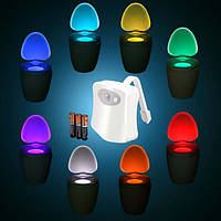 Ночная подсветка Led toilet Light для унитаза (Живые фото)