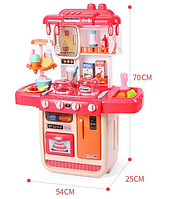 Детский игровой набор интерактивная кухня большая АСТРА WD-P33 с водой и холодным паром