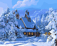 Картина по номерам Снежная зима, ArtStory 40x50 (AS0030)