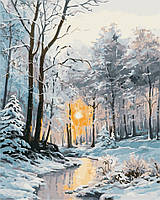 Картина по номерам Зимний лес, ArtStory 40x50 (AS0377)