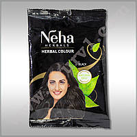 Натуральна хна для волосся Неха Чорна/Herbal Neha, Black/20 г