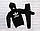 Чоловічий спортивний трикотажний костюм Adidas з капюшоном | black, фото 3