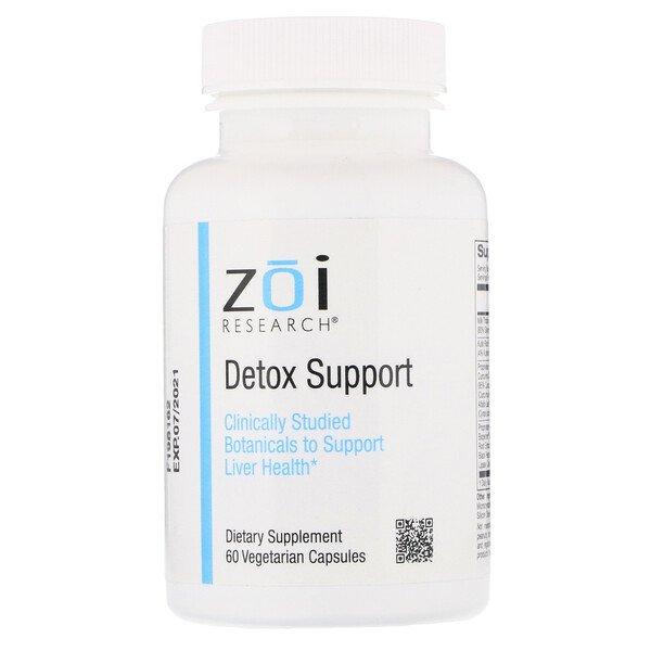 Detox Support (Детокс саппорт) 60 капс препарат для очищення печінки і організму ZOI Research USA