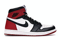 Баскетбольные кроссовки Air Jordan 1 Retro High Black Toe