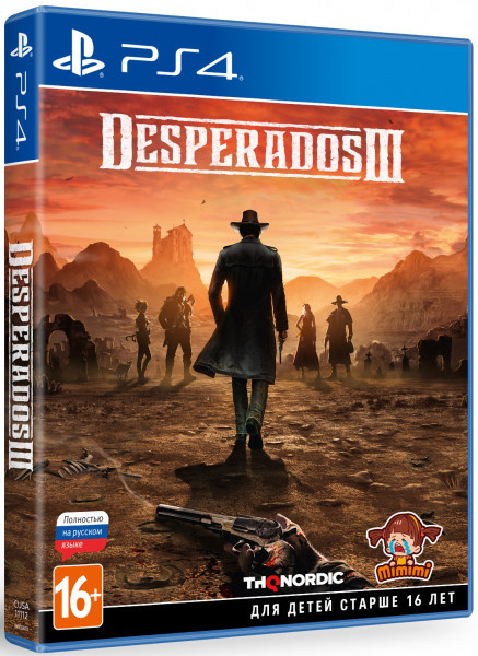 Гра Desperados 3, PlayStation 4 (PS4), російська версія