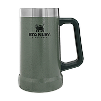 Термокружка пивна Stanley 0,7 л Adventure Stein Hammertone Green термочашка