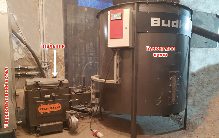 Щеповий пальник Budkot