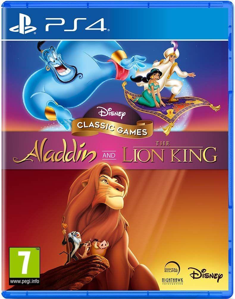 Disney Classic Games Aladdin & The Lion King (английская версия) PS4 - фото 1 - id-p1248251647