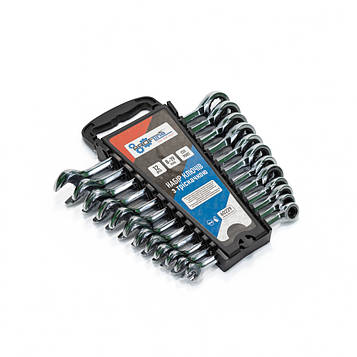 Набір комбінованих тріскачкових ключів 12 од. 8-19 мм Profline 60229