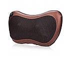 Масажна роликова подушка масажер у машину Massage pillow для спини та шиї, фото 9
