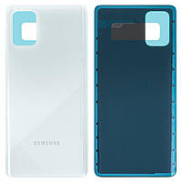 Задняя панель корпуса (крышка аккумулятора) для Samsung Galaxy A71 A715 Серебристый