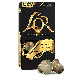 Кава в капсулах Nespresso L'OR Or Absolu 9