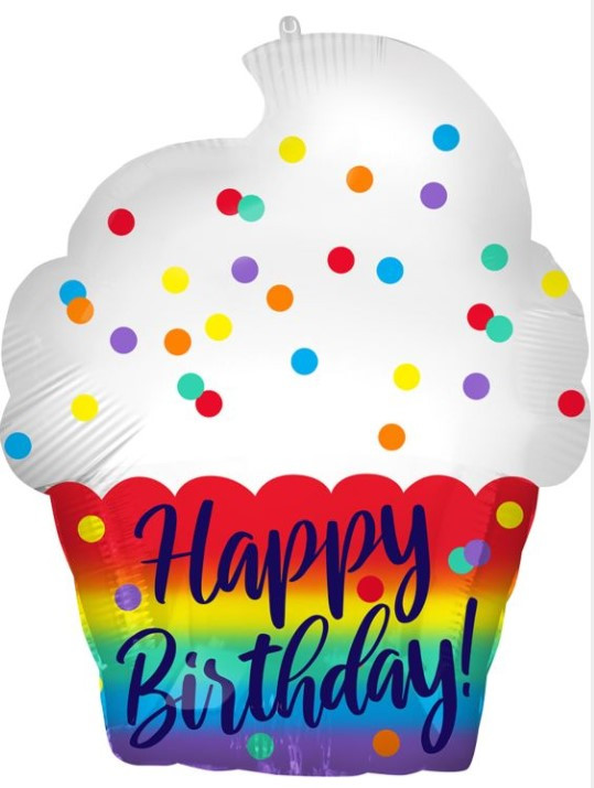 Anagram 18" СДР Кекс фольгована фігура — В УП, фото 1