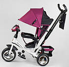 Велосипед Best Trike 6588 — 28-549 С ФАРЯМЕ світло та звуки БОРДОВИЙ сталева рама, колеса піна, фото 3