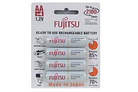 Акумулятори Fujitsu AA 2000 mAh, HR-3UTCEX, 2100 циклів (паковання: блістер)