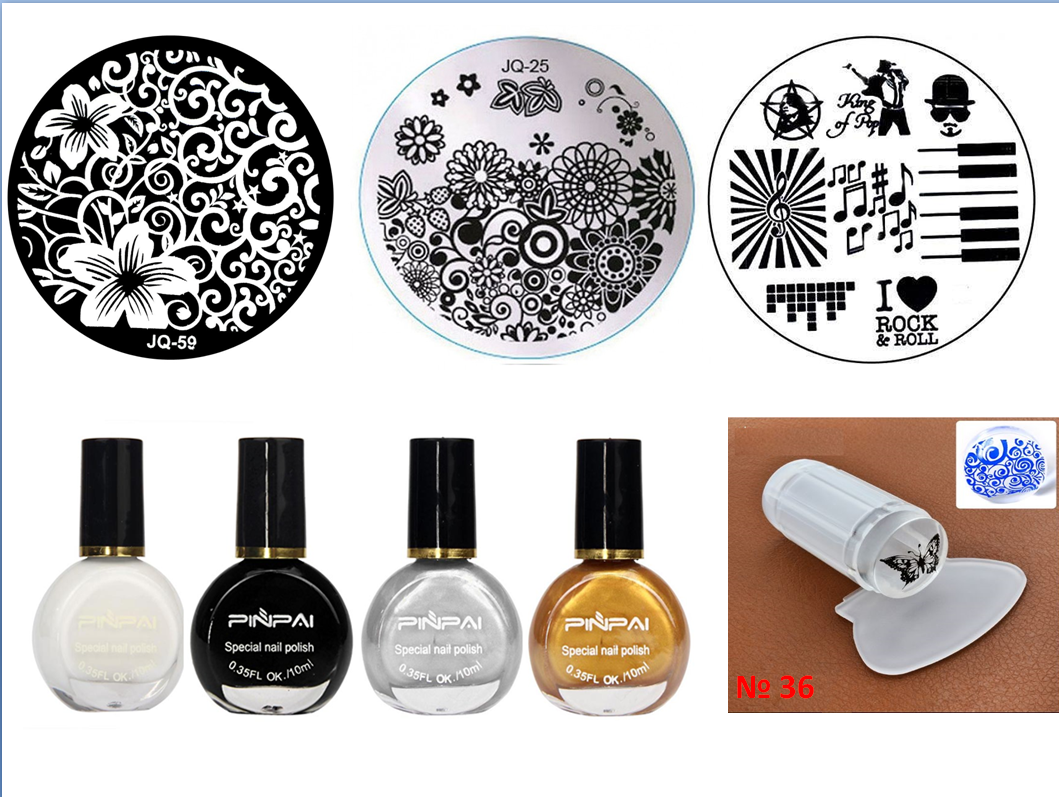 Набір для стемпинга №36