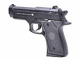 Іграшковий пістолет на кульках металевий дитячий CYMA ZM21 ЗМ 21 (Beretta M92 Airsoft Gun), фото 4