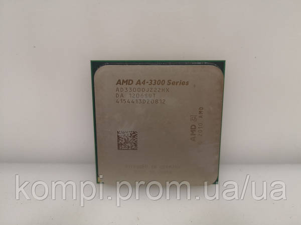 入荷準備用品 中古】AMD A4-Series APUs A4-3300 TDP 65W 2.5GHz×2