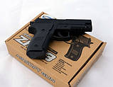Іграшковий пістолет на пульках металевий дитячий CYMA ZM23 ЗМ 23 Airsoft Gun, фото 3