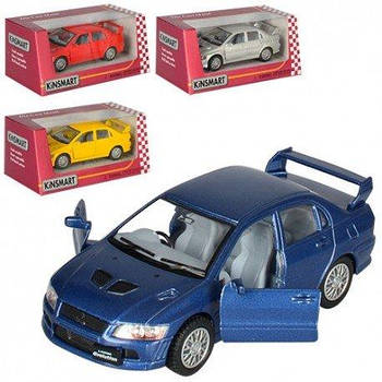 Колекційна машинка Mitsubishi Lancer Evolution VII KT5052W G-Rich