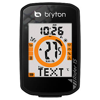 Bryton Rider 15 — Велокомп'ютер з GPS