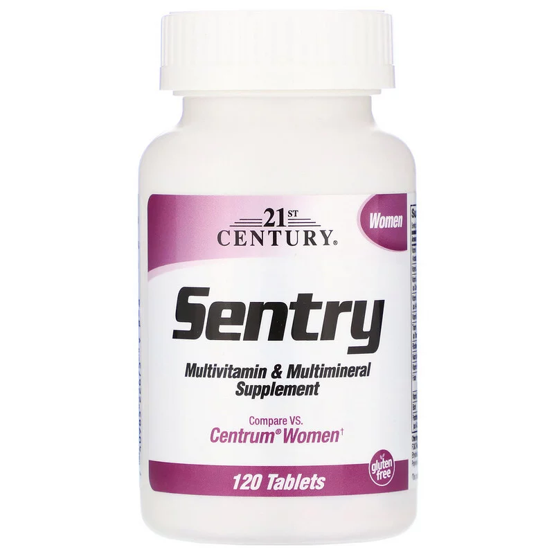 Вітаміни Sentry Women Multivitamin & Multimineral Supplement 21st Century 120 таблеток