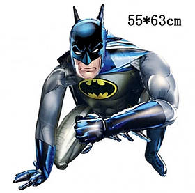 Фольгована фігура 3D Бетмен.Індивідуальне паковання.Розмір 55*63 см.