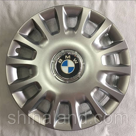 Ковпаки Bmw R15 срібло — (SJS ke1358) — комплект (4 шт.)