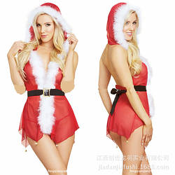 Сексуальный костюм снегурочки