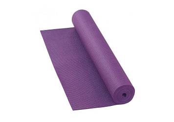 Фітнес килимок Йога мат 183x61x0,4 см Фіолетовий RAO Nilam