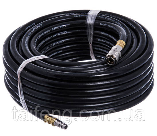 Шланг гумовий повітряний армований 10м 6х13мм (20 атм) AIRKRAFT AHC-10-A, фото 1