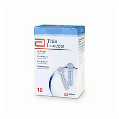 Ланцети (голки) Abbott FreeStyle Thin Lancets, 10 шт.