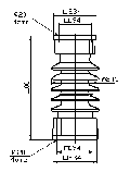 Ізолятор ІОС-110-2000 М УХЛ1, фото 4