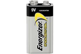 Батарейка Energizer Industrial 9V, 6LR61, 580 mAh