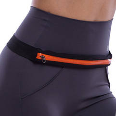 Спортивна сумка на пояс для бігу Go Runners Pocket Belt оранж