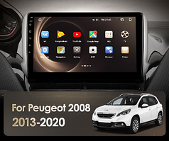 Junsun 4G Android магнітола для Peugeot 2008 1 2008 ІІ 208 2013 - 2021