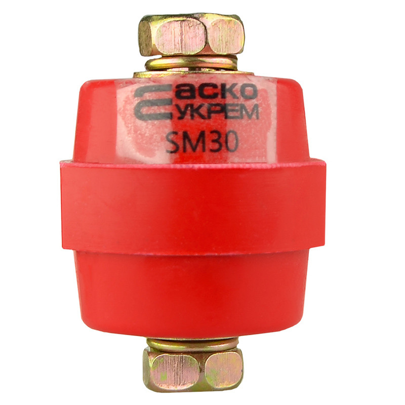 Ізолятор-тримач силової шини АСКО-УКРЕМ SM30 8 кВ M8 (A0150100002)