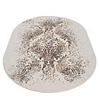 Килим VALS 0503A 1,6Х2,3 Кремовий з бежевим овалом, фото 2