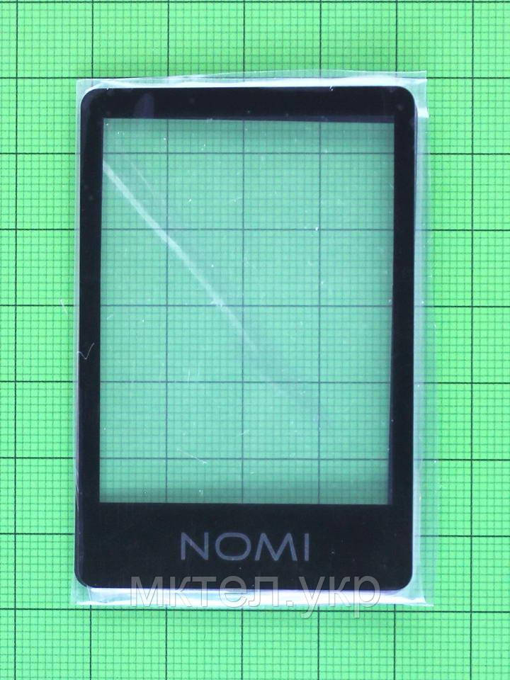 Скло дисплею Nomi i2400 чорне Оригінал