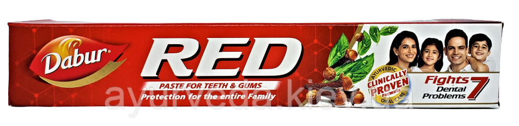 Зубна паста Ред Red (100gm) - аюрведична класика по догляду за порожниною рота