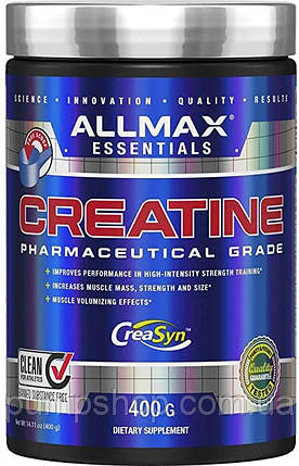 Креатин моногідрат ALLMAX Nutrition Pure Micronized Creatine Monohydrate 400 г, фото 2