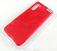 Чохол для Oppo A91, Oppo F15 матовий Silicone Case Full Cover Macarons Color Червоний