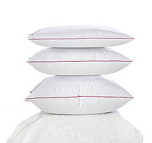 Подушка бамбукова 50х70 DeLuxe 0417 середня на змійці, фото 4