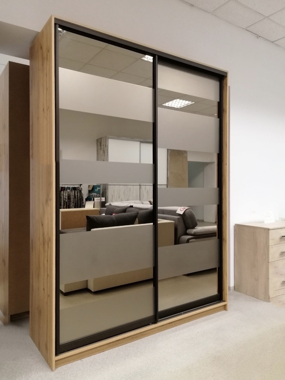 Шафа-купе стандартна А-1829 W Розмір 1800*600*2400 мм