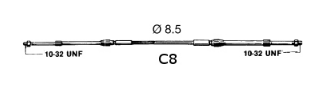 Трос управління C8 16' (4,88 м)