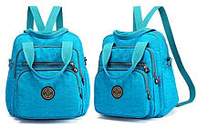 Жіночий багатофункціональний повсякденний рюкзак-сумка з безліччю відділень Yunica, 6 кольорів м'ята