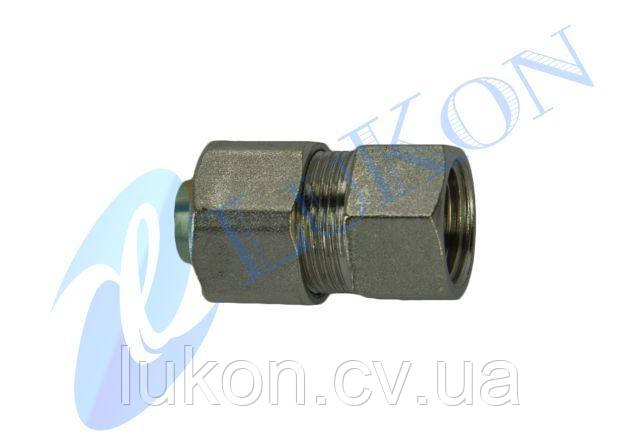 ТМ муфта для металопластикових труб 16*1/2 внутрішня різьба, фото 2