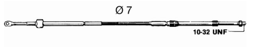 Трос управління C16 07' (1,83 м)