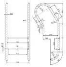 Драбина для басейну Kripsol Mixta 5 щаблів, AISI 316, IMX 5D, фото 7