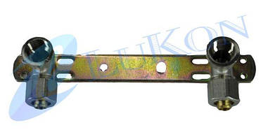 ТМ планка установлювальна для металопластикових труб 16*1/2 різь внутрішня